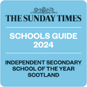 The Sunday Times. Schools Guide 2024. Independent secondary school of the year, Scotland.